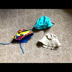 Lot of 3 Boys hats! Fit size 12-24 month!